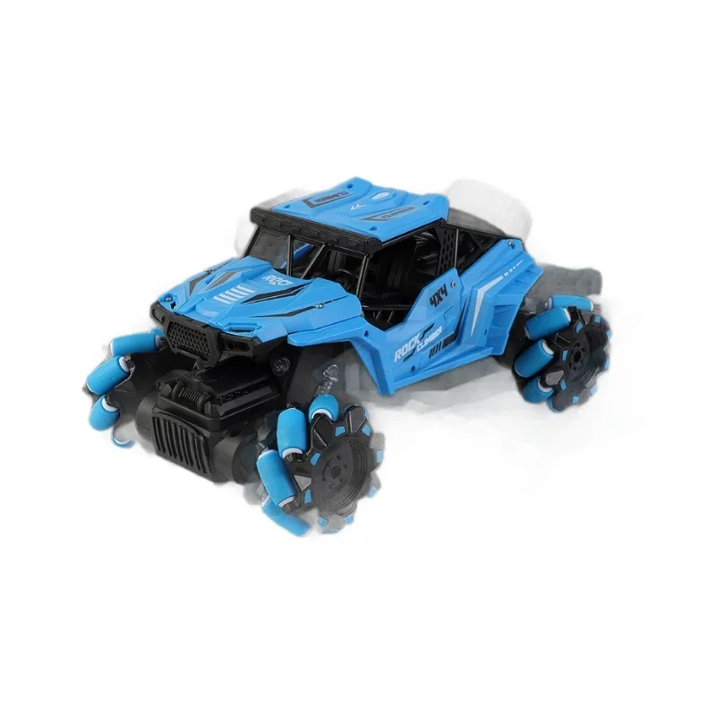 Stunt Spray Rc Auto Terrein Terreinwagen Afstandsbediening 2,4 ghz 4wd Crossmotor Speelgoed Met Muziek Led-verlichting Afstandsbediening voor kinderen