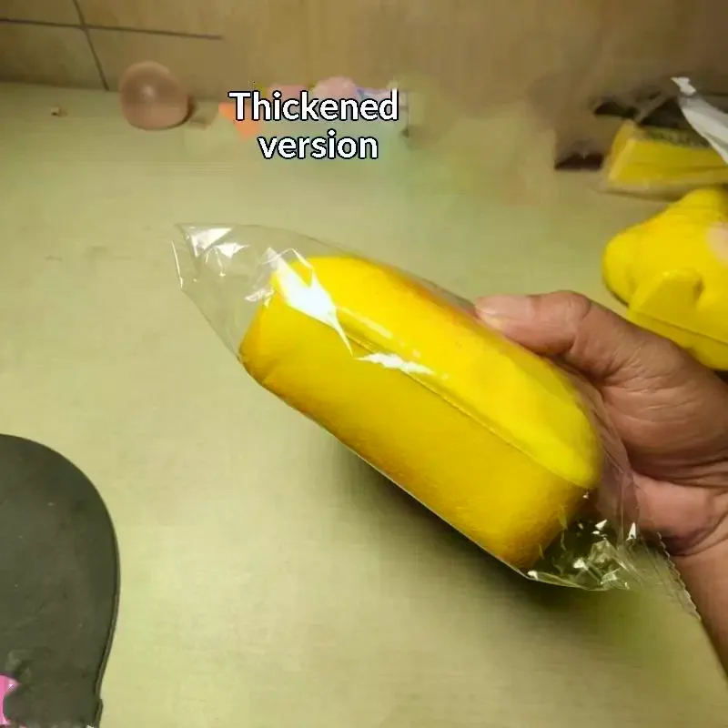 1Pcs Jasmine Toast Bread Squeeze Toys Soft Simulated Food Squeeze Release Tool DIY Decompression Slow Rebound Wet Soft Toy