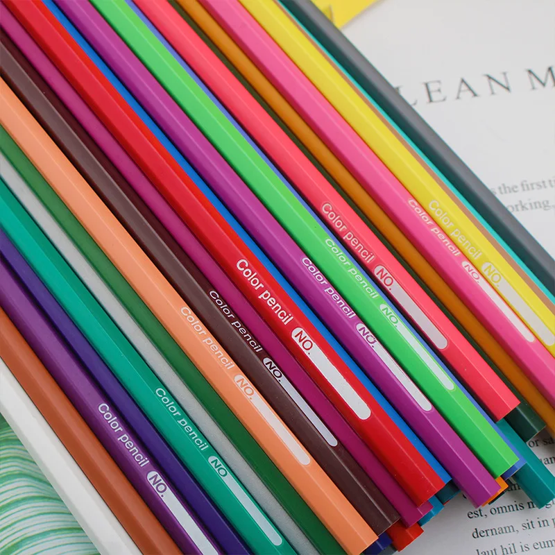 ZOCO คู่มือการใช้งานกล่องกลับไปโรงเรียนพร้อมกล่องพริสมาคัลเลอร์ดินสอสี ดินสอสี ดินสอสีวาดด้วยมือ เครื่องเขียน