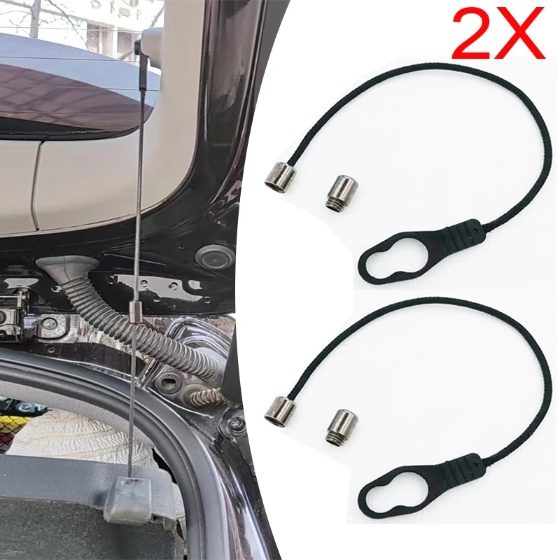 2PcsFor Bmw X1 X2 Automotive replacement parts,Car Rear Boot Parcel Shelf String Cord Trunk Table Hanging Rope