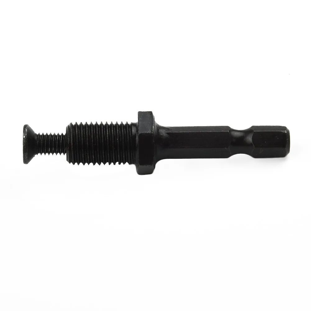 New Drill Chuck Adapter Drill Bits Black Locking Steel Strong Clamping Force Thread Screw 2-13mm 3/8\"-24UNF 3/8\\\"-24UNF