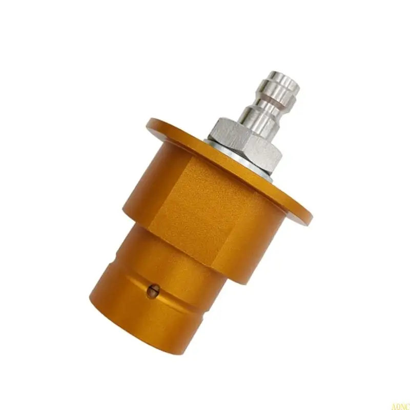 A0NC تركيب سريع محول آلة المشروبات الغازية موصل معدني مانع للتسرب سهل التنظيف