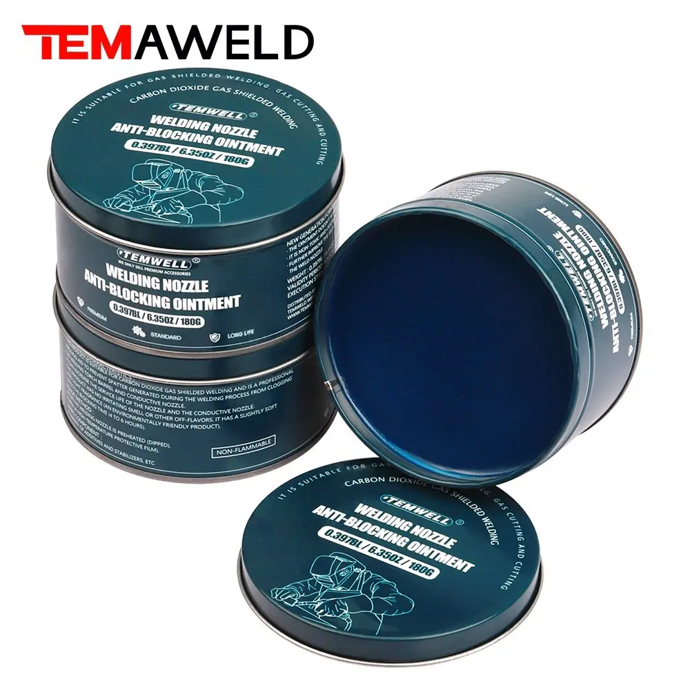 180g Welding Anti Blocking Gel Non-Toxic Paste Prevents Slag Adhesion Extends Nozzle Life for MIG/TIG Welding