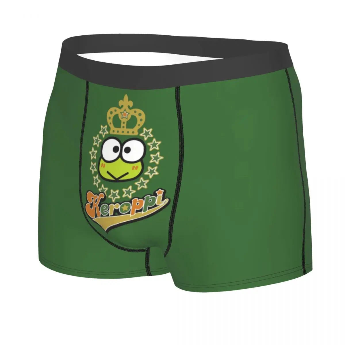 Custom Cool Disney Cartoon Kero Kero Keroppi Sanrio Anime Boxers Shorts Panties Male Underpants Comfortable Briefs Underwear