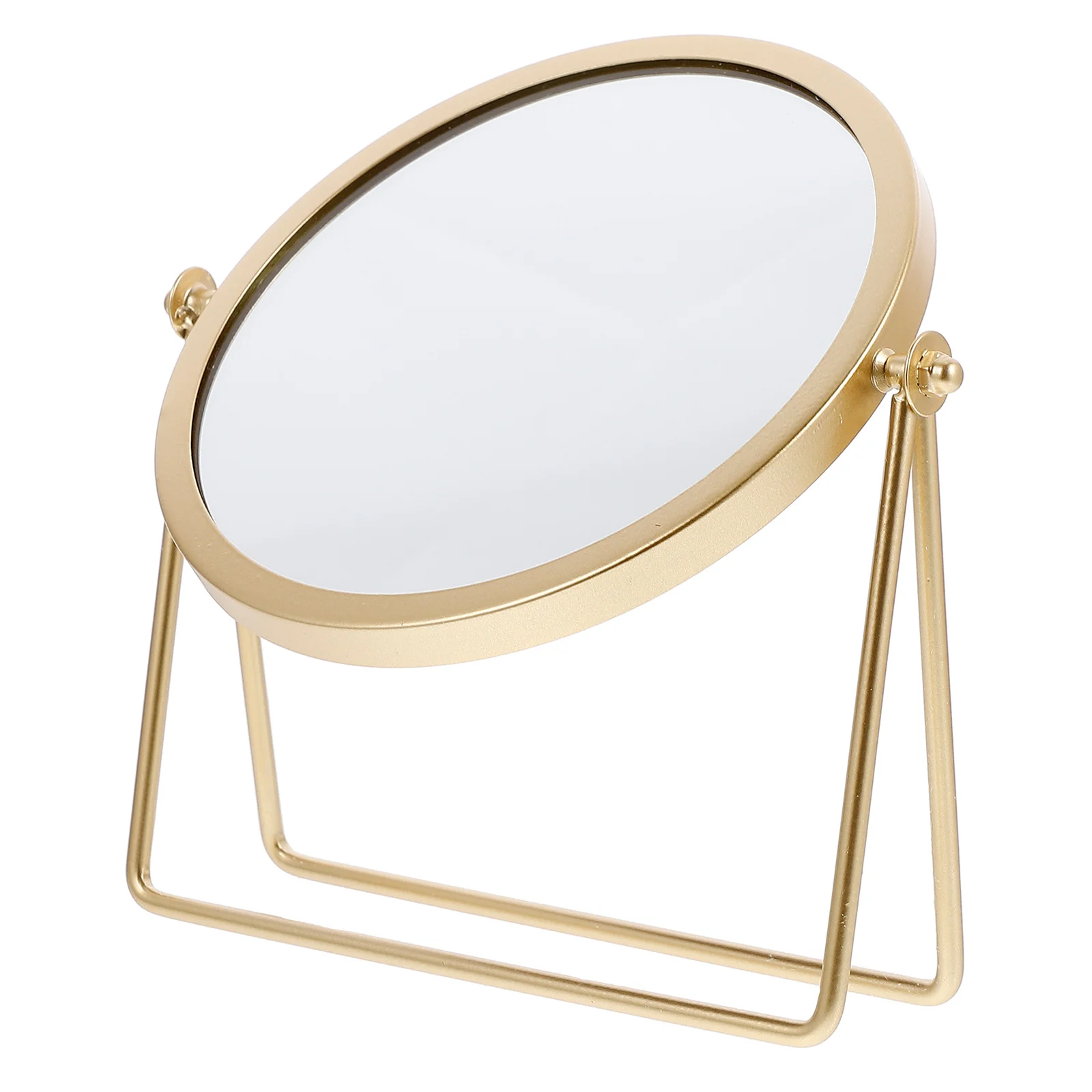 Mirror Round Swivel Mirror for Table Desk Desktop Countertop Up-Close Grooming Makeup Application