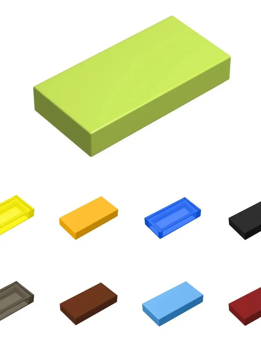 MOC 10 pièces Puzzle particules 3069 pneu 1x2 blocs de construction Kit éducation conseil lumineux brique particules jouet enfants livraison directe