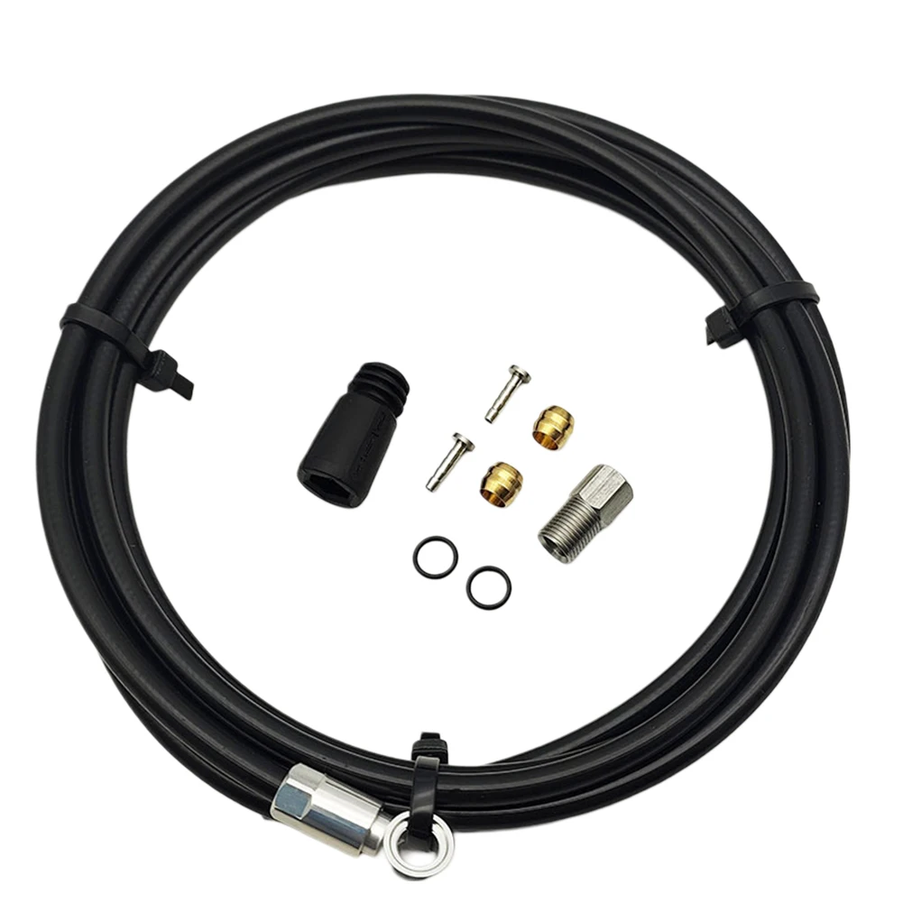 200CM Brake Oil Set Length 2000mm Rubber And Material Set Options Available Three Layers High Pressure Hose  200CM