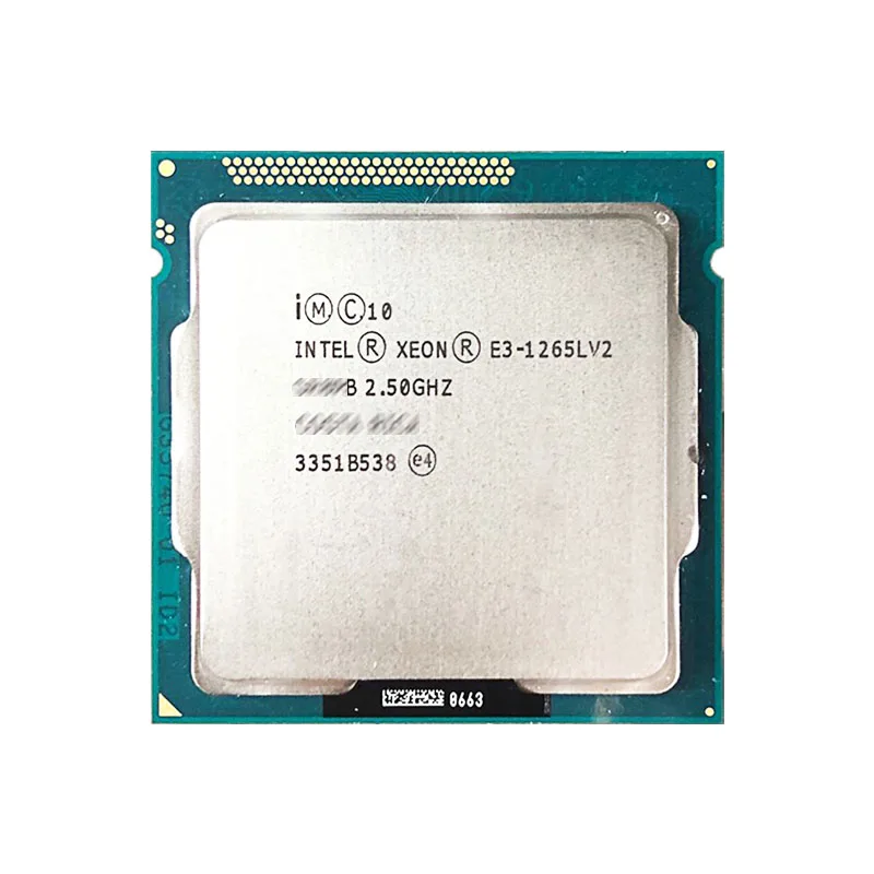 Processeur Intel Xeon E3 1265L V2 E3-1265LV2 d'occasion 2,5 GHz Quad-Core huit cœurs 45 W LGA 1155