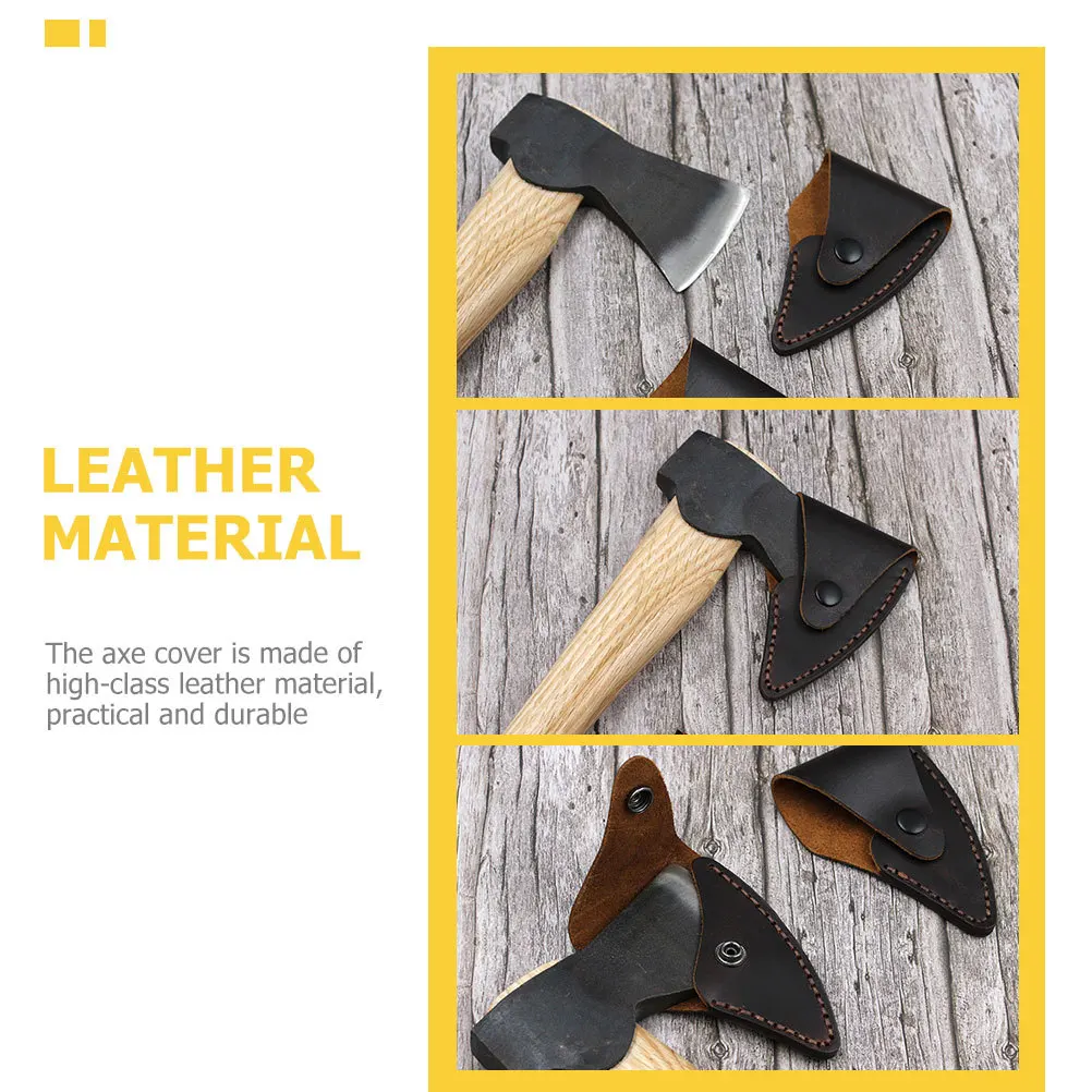 

Thick Hatchet Cover Professional Protector Sleeve Durable Safe Rustic Craftsmanship Outdoor Tool Professional Cover
