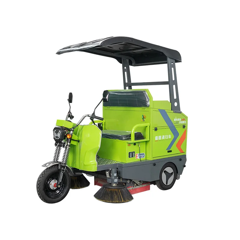 Floor Sweeper ZMX-S1400B Special Vehicle Road Cleaning Machine Driving 3 Wheels Street Floor Sweeper