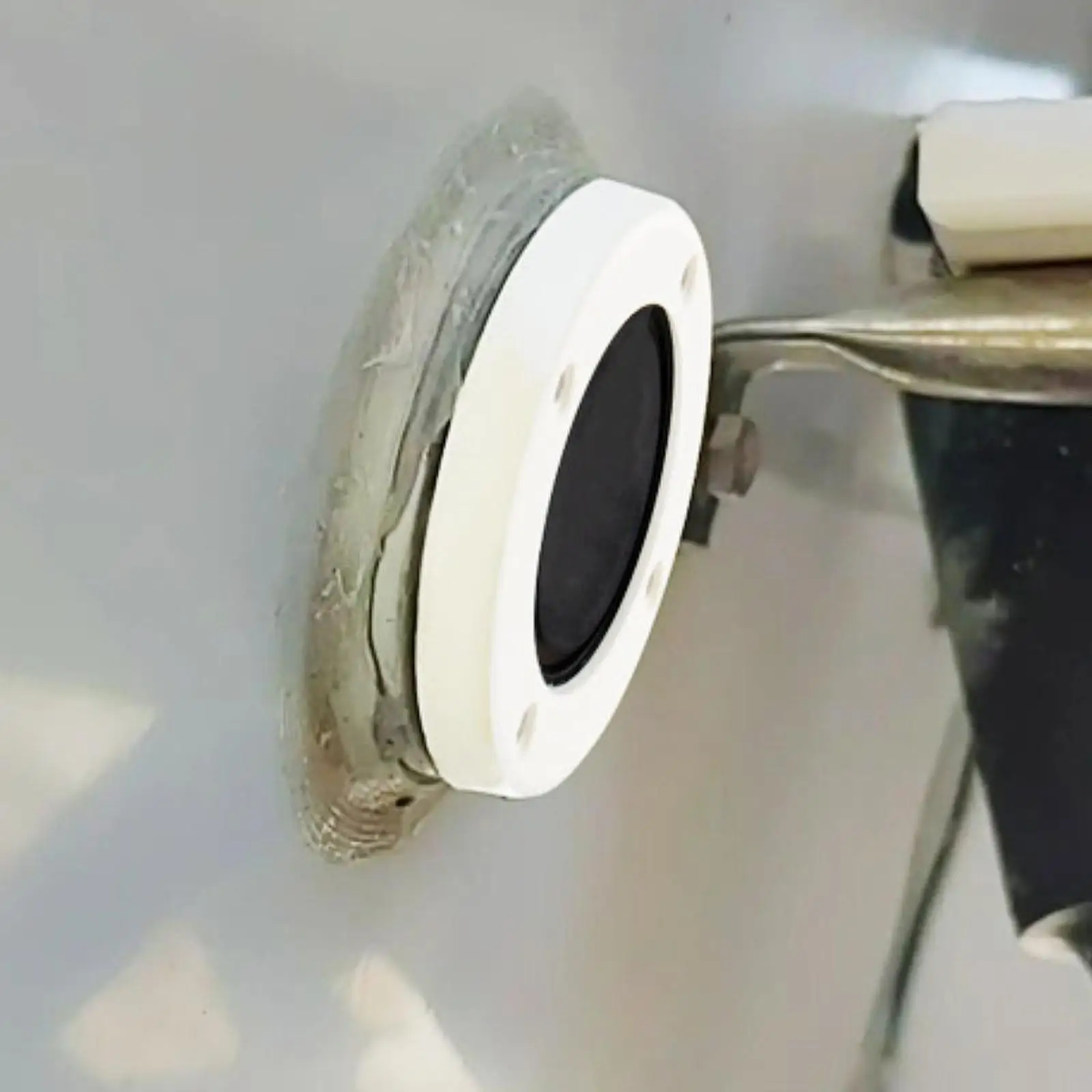 

Deck Mount Bung Stopper Drain Scupper Outlet Marine ABS Plug for Boat Plug Drain Switch Panel Replacement