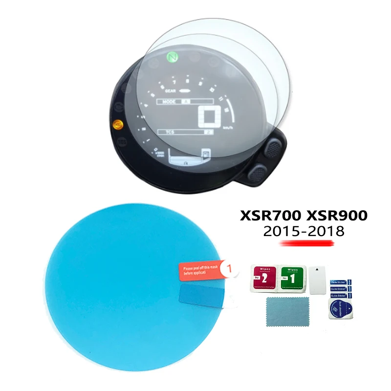 Voor Yamaha XSR700 XSR900 XSR700 XSR900 2016 2017 2018 Motorfiets Accessoires Cluster Krasbescherming Screen Protector