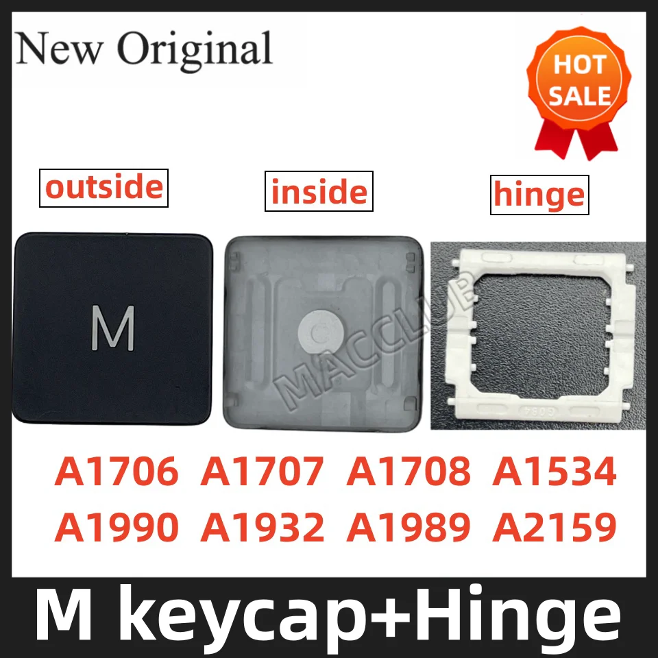 M KeyCap for MacBook Pro Retina A1708 A1706 A1707 A1989 A1990 A1534 A2159 A1534 Keyboard Case Key Cap keys with hinge