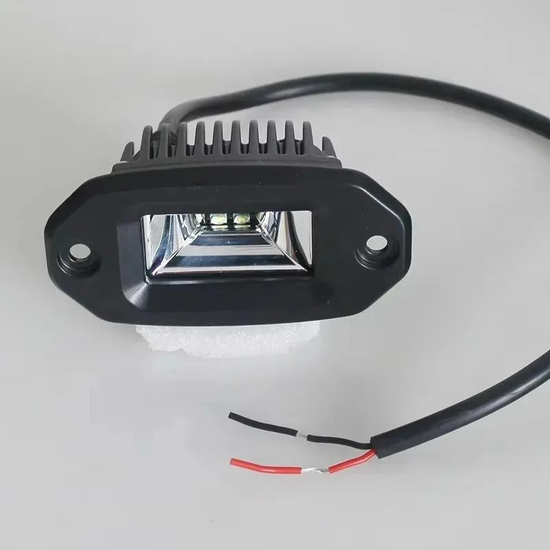 

New for 12V 24V 4 Inch Flush Mount Led Pod Light Off Road Driving Work Lights Fog Lamp Flood Beam Car Daytime Running Lights