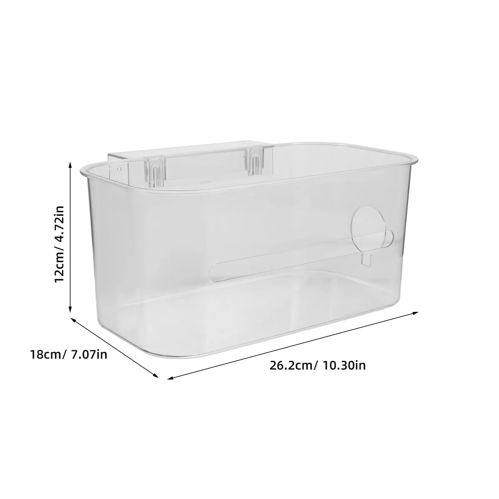 Bed Hanging Organizer Dormitory Bed Storage Basket Crib Mounted Hanging Pocket Shelf Nursery Diaper Holder Bedside Organizer