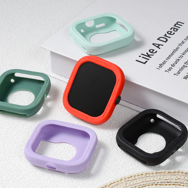 Silicone Case for Xiaomi Redmi Watch 4 Cover Accessories SmartWatch Protective Bumper Soft Frame Protector Redmi Watch 4 Cases