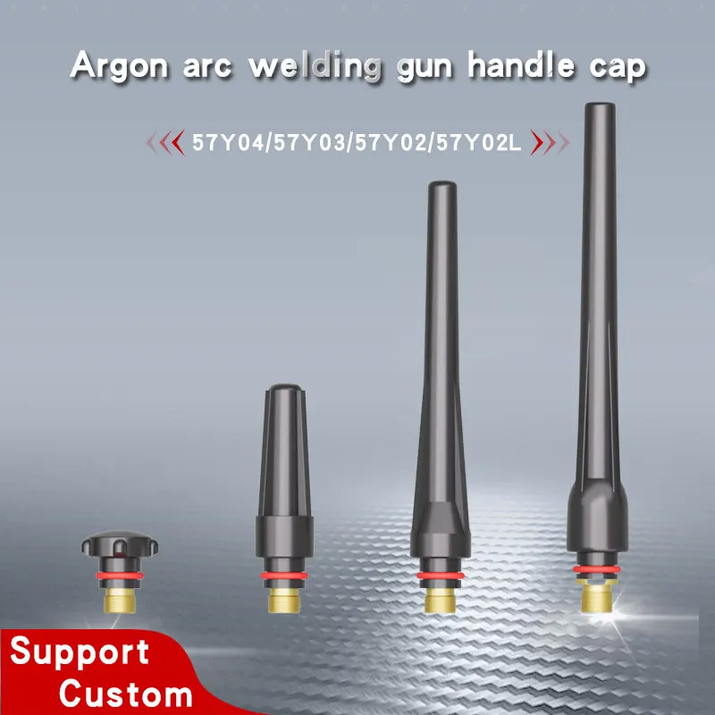 Tig Gun Accessories Torch Welding Spare Parts 57Y04 Short One Tig Welding Consumables Arc Welding Torch Back Caps for Wp9/20