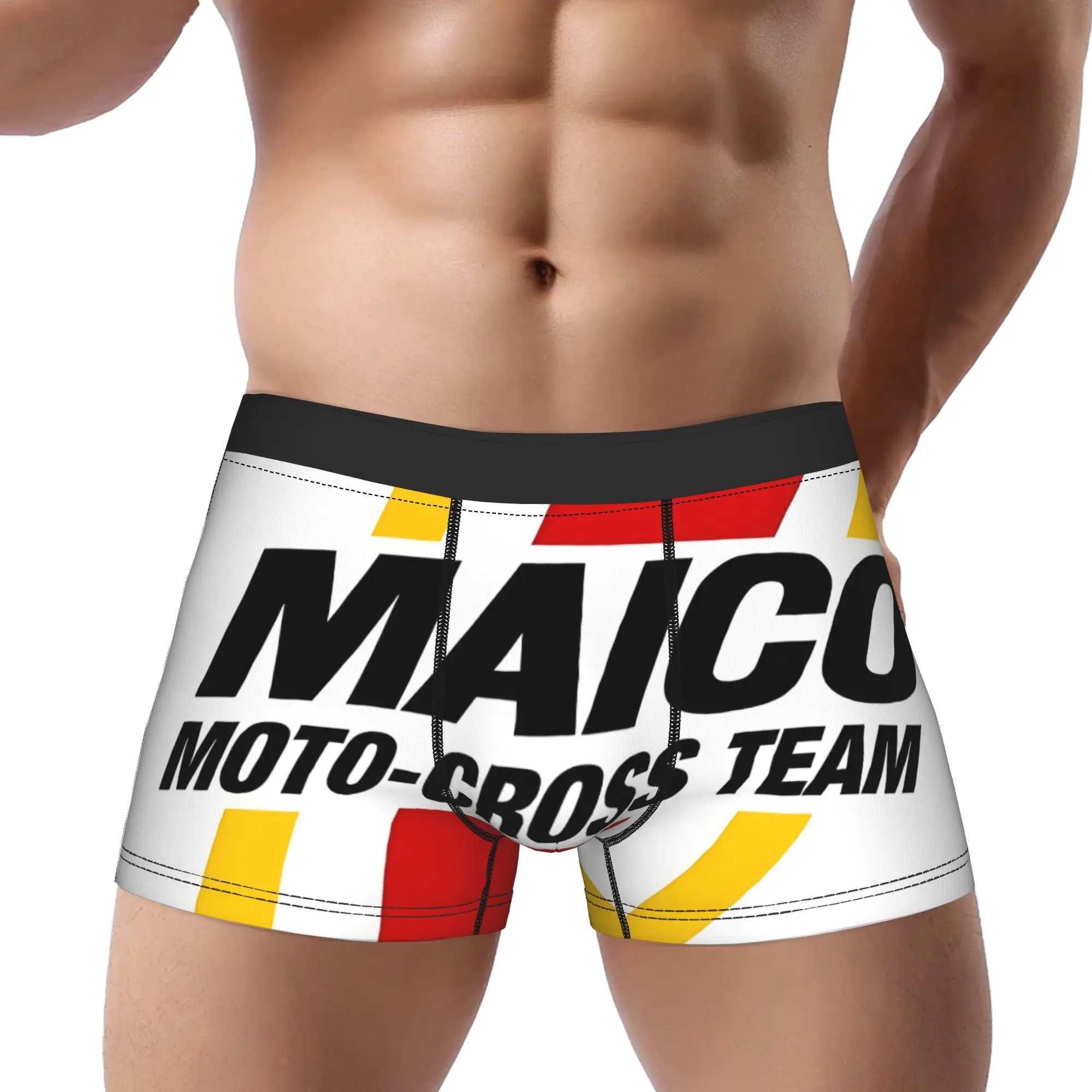 

MAICO Moto Cross Team Underpants Homme Panties Men's Underwear MAICO Comfortable Shorts Boxer Briefs