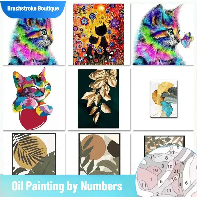 

Безрамная краска кисти с номерами для взрослых, пейзаж, ручная роспись, картина маслом, дерево, холст, раскраска, домашний декор