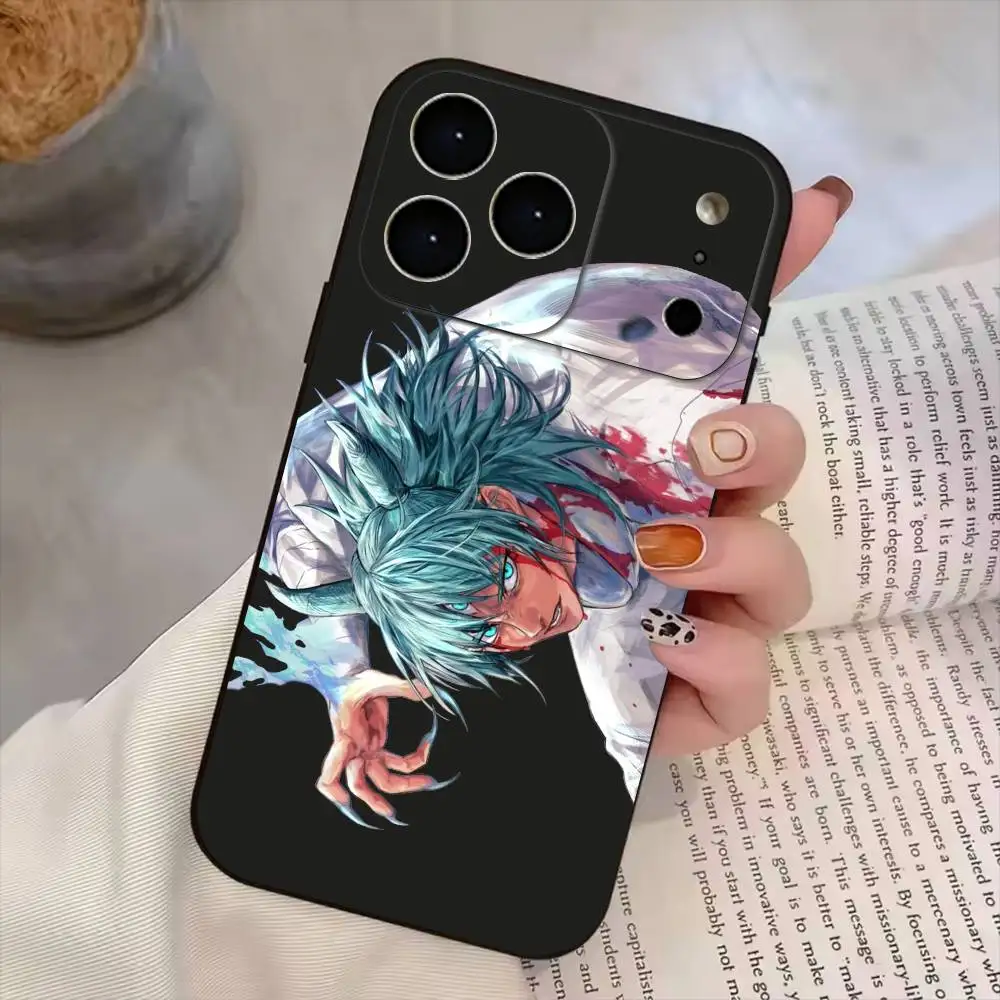

Hajime Kashimo Jujutsu Kaisen Manga Phone Case For iPhone 17,16,15,14,13,12,11 Plus,Pro Max,Soft Silicone Cover