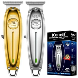 Kemei 1949 Pro Electric Barber Full Metal Professional Hair Trimmer For Men Beard Hair Clipper Finishing Hair Cutting Machine