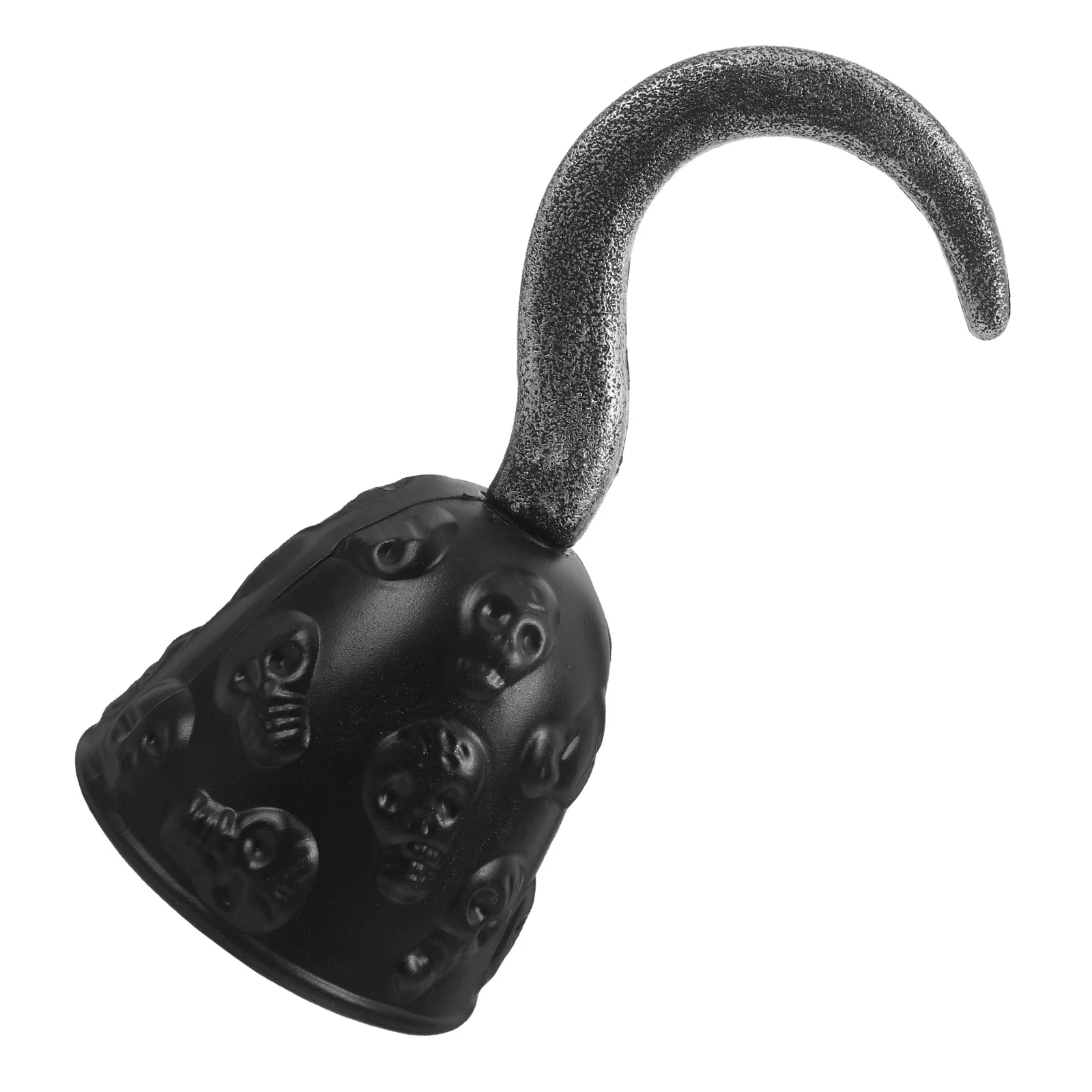 

Retro Skull Pirate Hook Hand Prop Realistic Design Comfortable Grip Halloween Party Decoration Cosplay Accessory