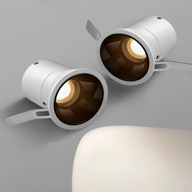 Embedded LED ceiling lamp, top cylinder lamp, small hill-shaped wall washer lamp, non-centralized lamp