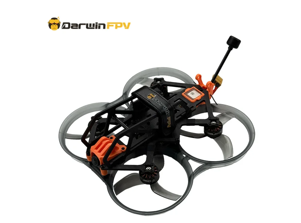 DarwinFPV NWE HULK-III Mini مقاوم للماء 5.8G FPV Racing Drone 6S مع 80A ECS F4 وحدة تحكم في الطيران لـ Quadcopter التناظرية #2