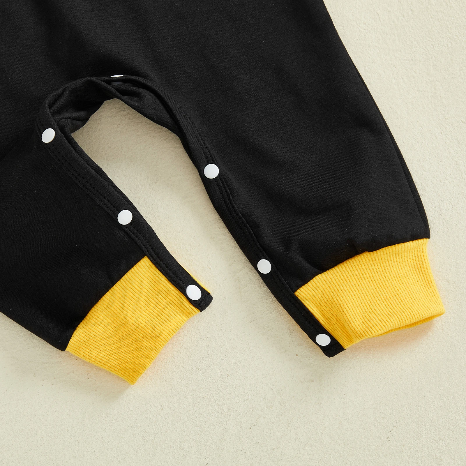 2026 السنة الجديدة الطفل ليلة رأس السنة رومبير فضفاضة تناسب الألعاب النارية إلكتروني نمط طاقم الرقبة طويلة الأكمام الوليد بذلة #3