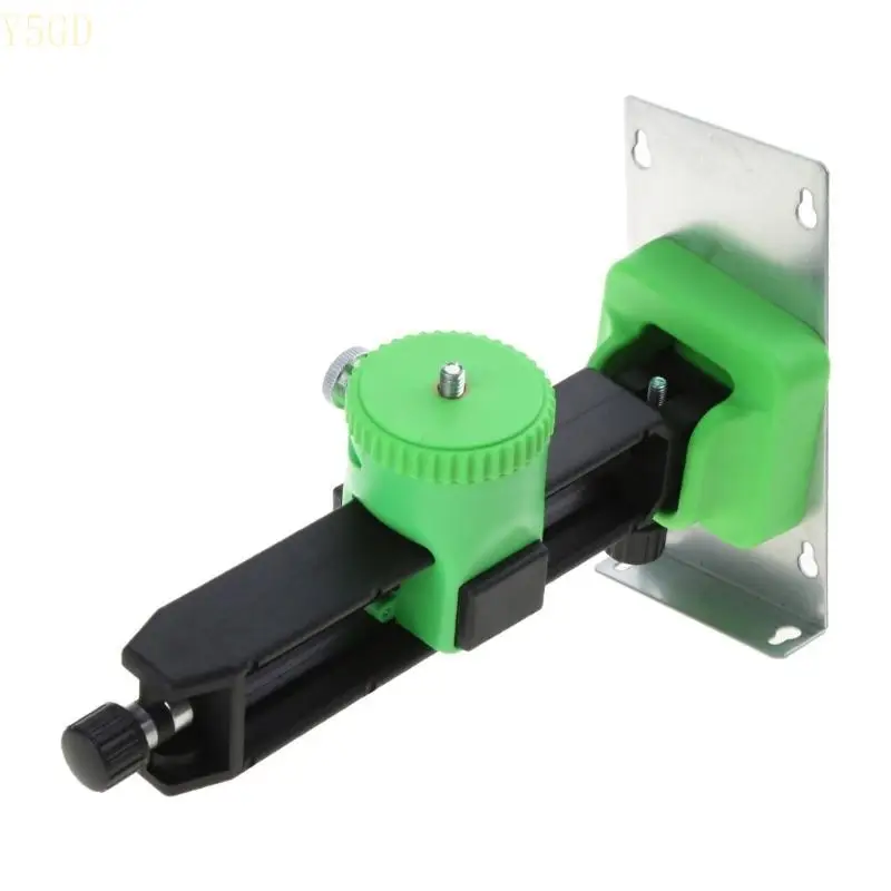 

Y5GD 1/4'' Thread Hanging- Bracket Line Positioning Base Level Adapter Level Wall Stand Adjustable