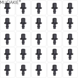 MUCIAKIE 50PCS ID-6.0mm to 4/7mm Barbed Connectors Drip Irrigation Fittings Nozzles Hose Coupling Adapter ID-6.0mm x 4/7mm Barb