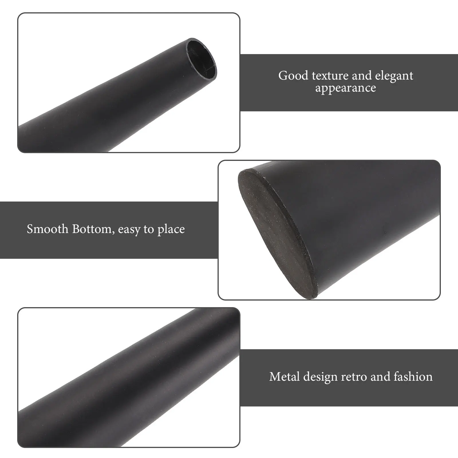 

Modern Metal Vase Decorative Plant Pot for Table Centerpiece Dried Flower Holder Black Vases for Centerpieces