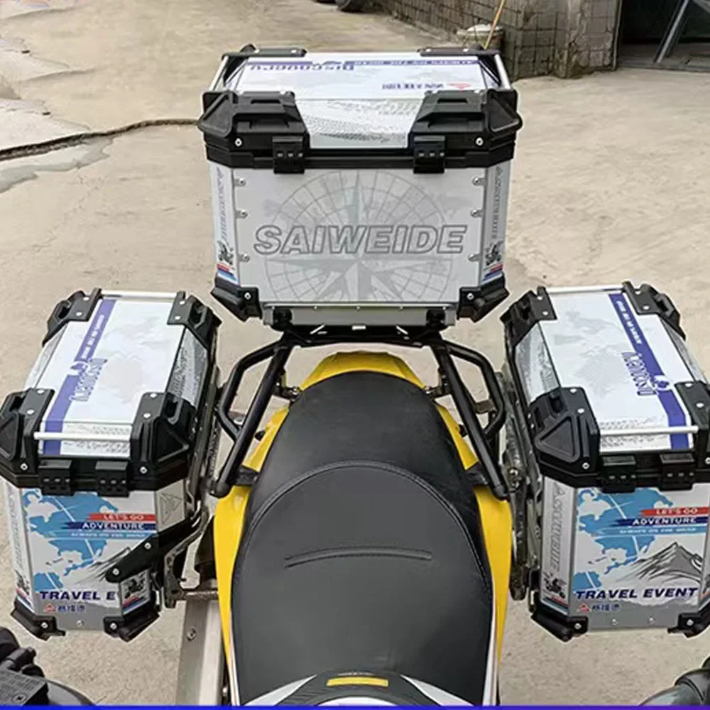 Motorcycle Fit 190 NH  NH190 Panniers Saddlebag Top Case Box Dedicated Style For SYM NH 190