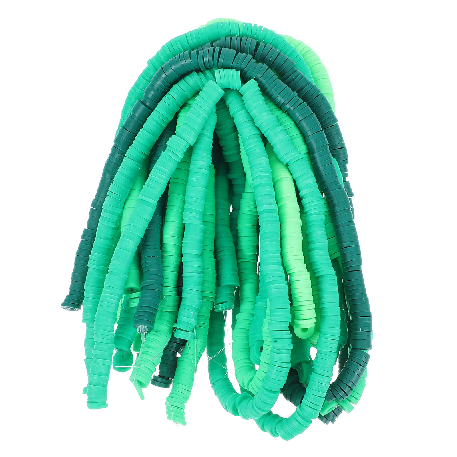 

10Pcs Colorful Polymer Clay Beads Strands DIY Jewelry Making Bracelets Necklaces Spacer Beads Crafting Supplies