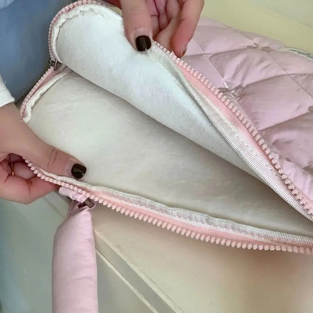 

Embroidered Bow Business Briefcases File Folder Handbag Laptop Sleeve Case Bag Large Capacity Shoulder Bag Laptop Bag