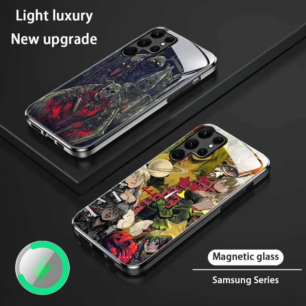 Dorohedoro risu nikaido comics Phone Case For Samsung S25 S24 S23 S22 S21 S20 Plus Ultra Note20 Glass Magnetic Case