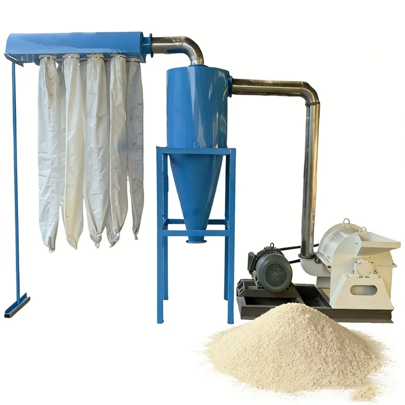 Ultra-Fine Wood Flour Crusher Powder Milling Machine With Motor As Core Component