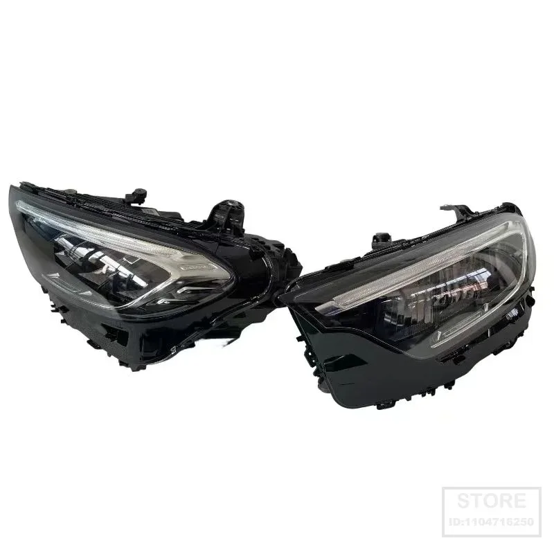 المصابيح الأمامية عالية الجودة مناسبة لمرسيدس بنز GLC W254 X254 LED المصابيح الأمامية نظام الإضاءة مجموعة المصابيح الأمامية التوصيل والتشغيل