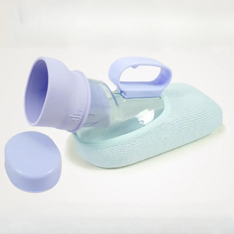 حاوية بول ذكور ، زجاجة مقاومة للبرد ، وعاء مانع للتسرب ، قطعة فم ناعمة لطيفة ، محلول آمن وعاء محمول للرجال