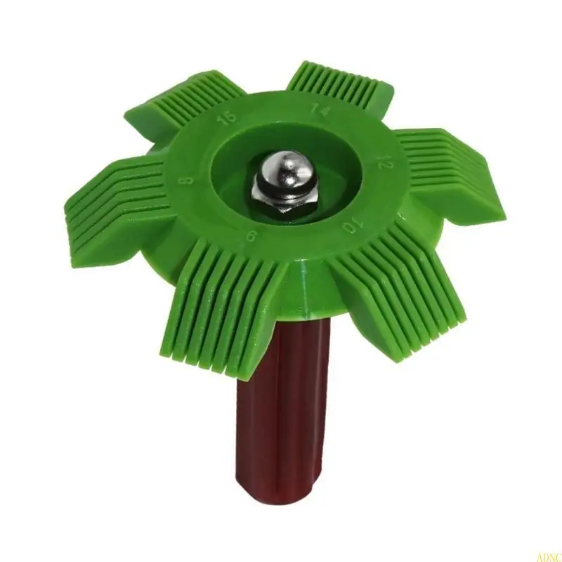 A0NC Home Air Climating Atters réparation outil peigne d'ailerons portable Air climatiseur Fin Peigne ABS Texture pour