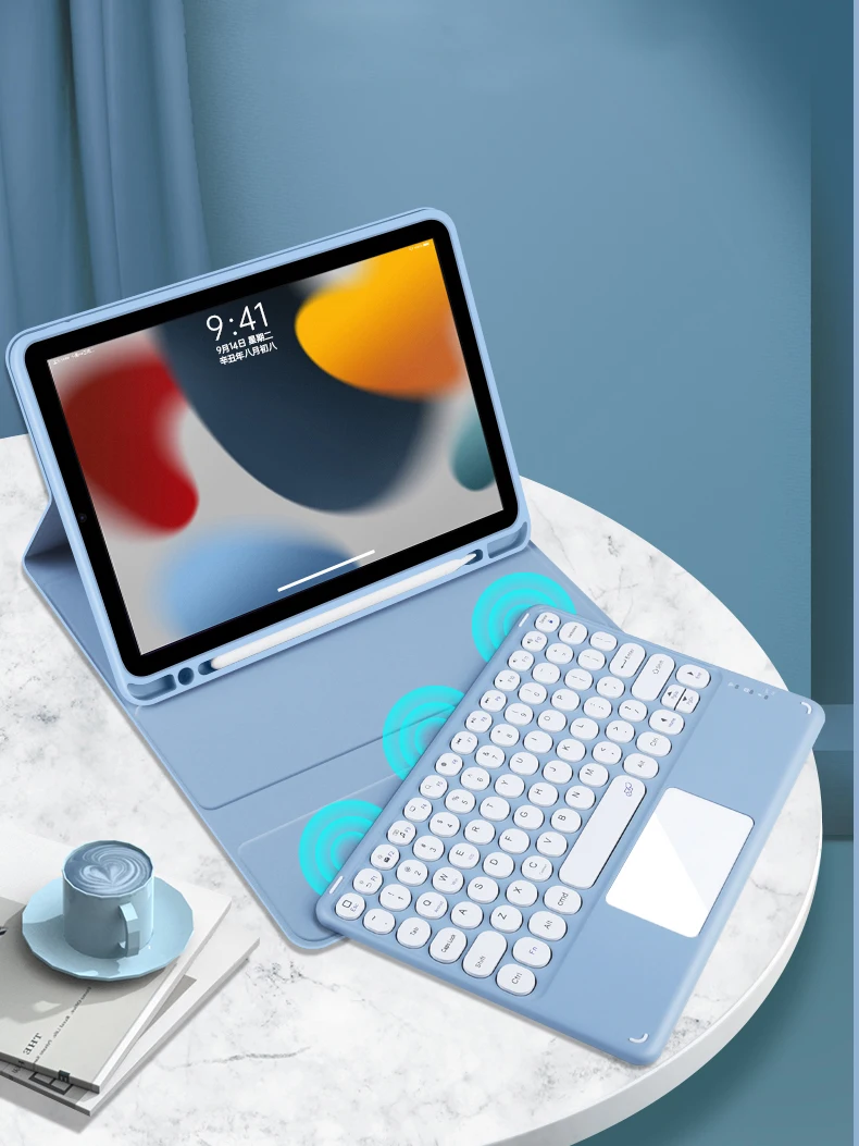

For Ipad Air 4 Case IPad Pro 11 Case 2021 Mini 6 Ipad 9 Generation Case Pencil Cases iPad 10th Gen Case Wireless Magic Keyboard