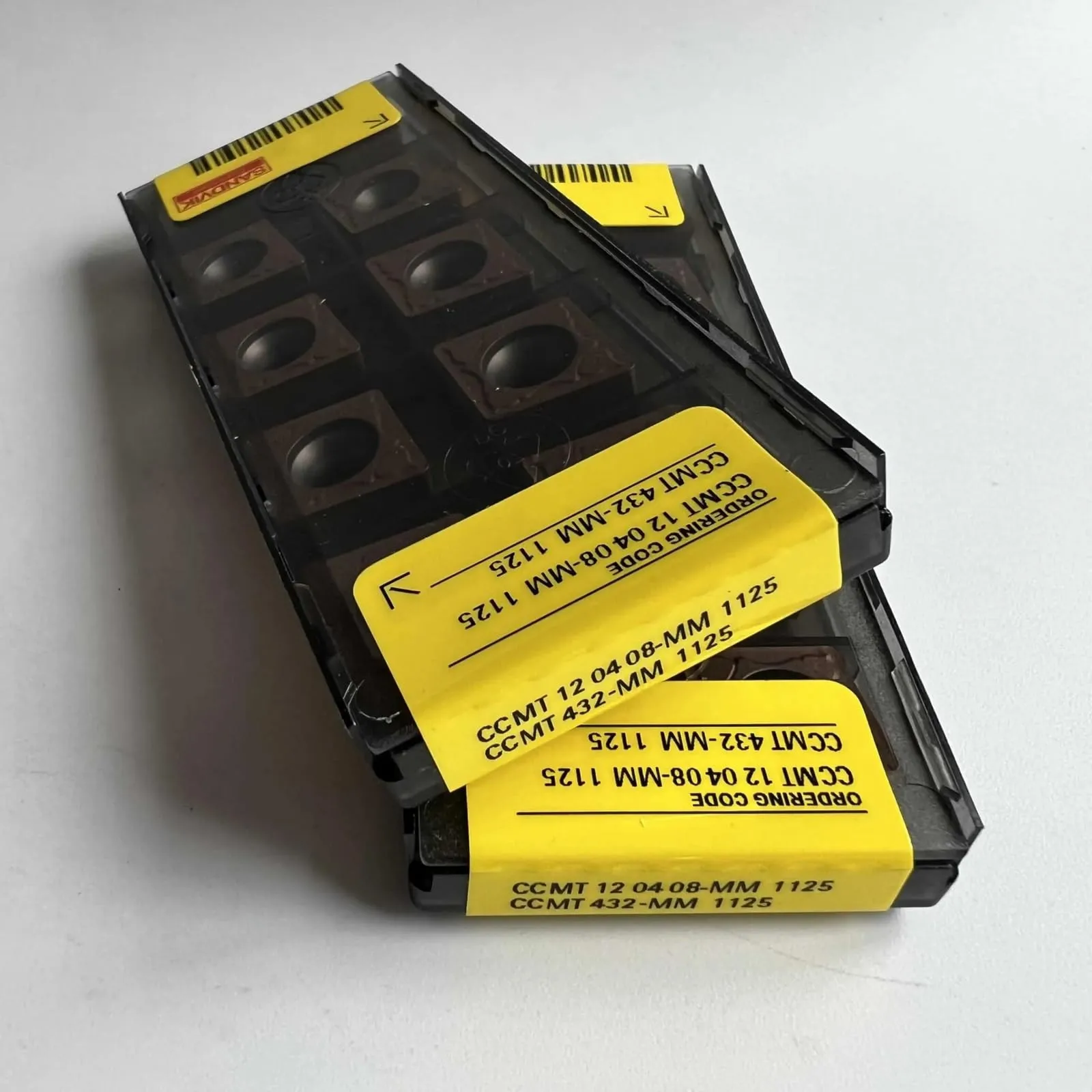 

Оригинальный SANDVIK / CCMT120408-MM 1125 / Лезвие с ЧПУ из твердого сплава, 10 шт.