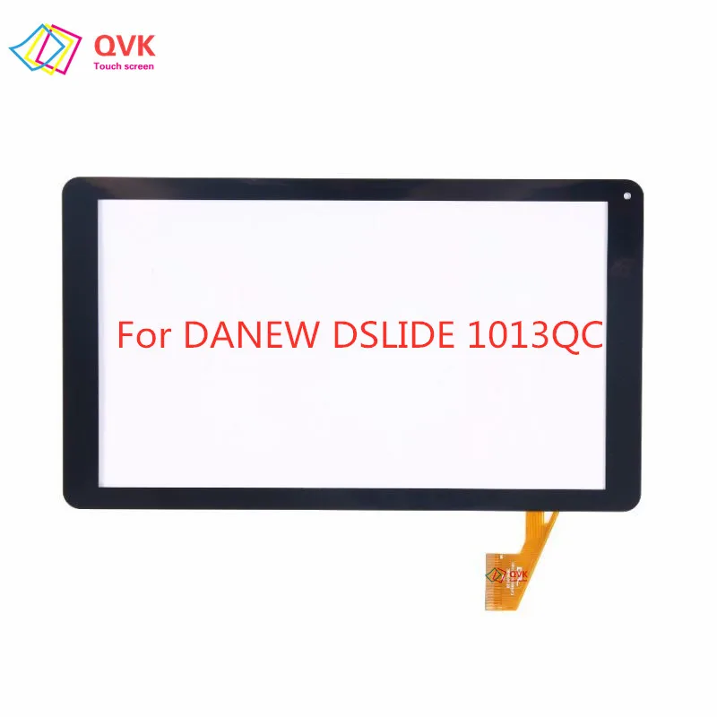 

10.1Inch Black For DANEW DSLIDE 1013QC Tablet PC Capacitive Touch Screen Digitizer Sensor External Glass Panel