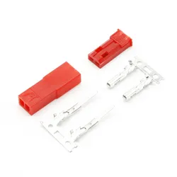 10sets 2.54mm JST SYP 2-Pin Female & Male Red Plug Housing Crimp Terminal Connector Kit
