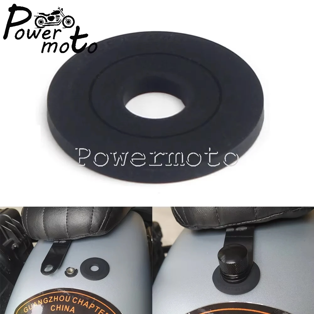 

34 мм резиновая прокладка крепления заднего крыла для Harley Touring CVO Softail Slim Sportster Dyna Street Fat Bob Low Rider Wide Glide