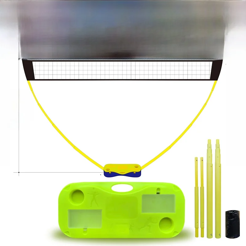 portable-multi-functional-volleyball-net-post-4m-outdoor-beach-portable-badminton-tennis-two-way-training-stand-for
