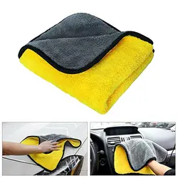 30*30cm Car Wash Microfiber Towel Auto Cleaning Drying Cloth Hemming Super Absorbent Universal For All Cars Accessories