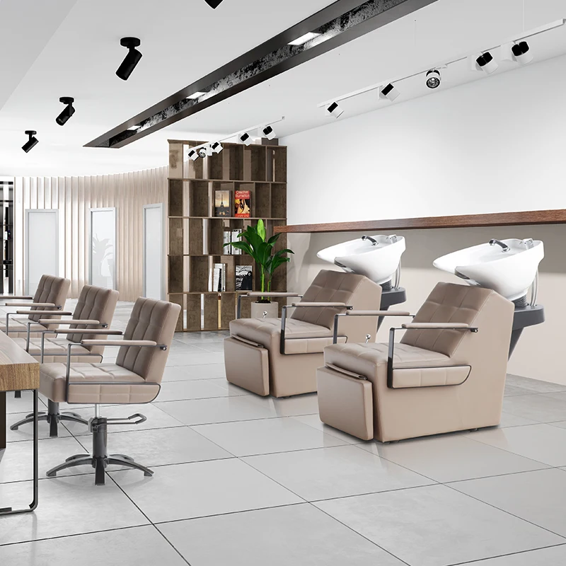 

Customization Hair Chair Salon Popular Beauty Salon Shampoo Chair High Class Hair Salon Furniture