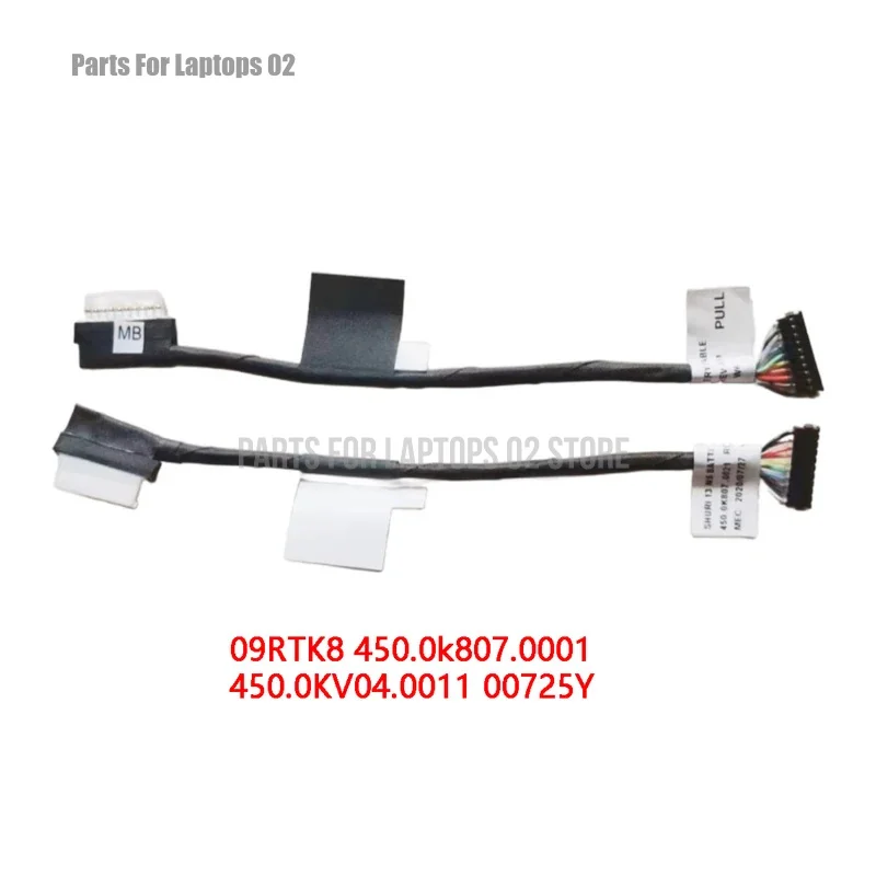 DD NEW Genuine Laptop Battery Connect Cable for DELL Vostro Inspiron 7400 7300 5301 5300 09RTK8 00725Y