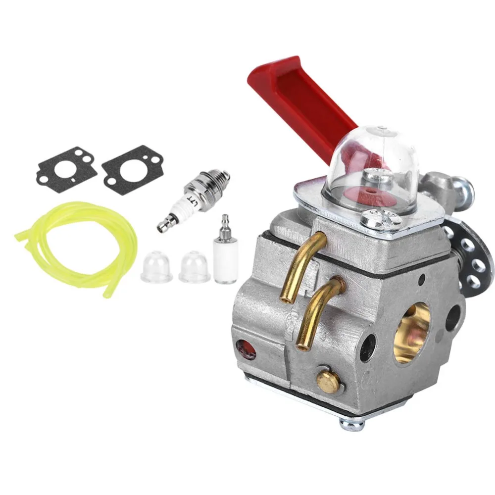 Aluminum Garden Lawn Mower Trimmer Carburetor Kit​ Easy to install High hardness ​Carburetor Kit​ Strong structure